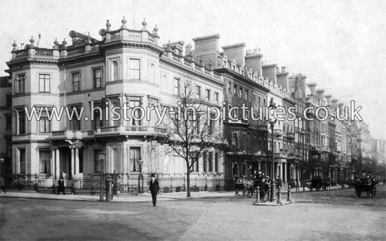 Kensington Gore, South Kensington, London. 1908.